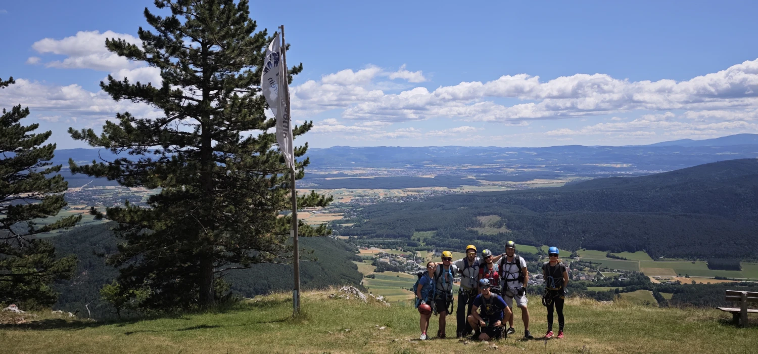 Hohe Wand | Ferraty s inštruktorom